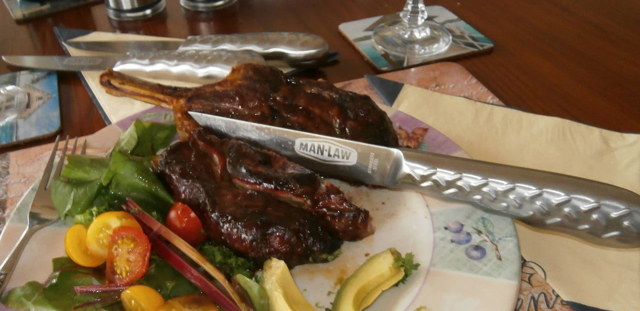Steak Knife Set 4pce Stainless Steel - Image 2