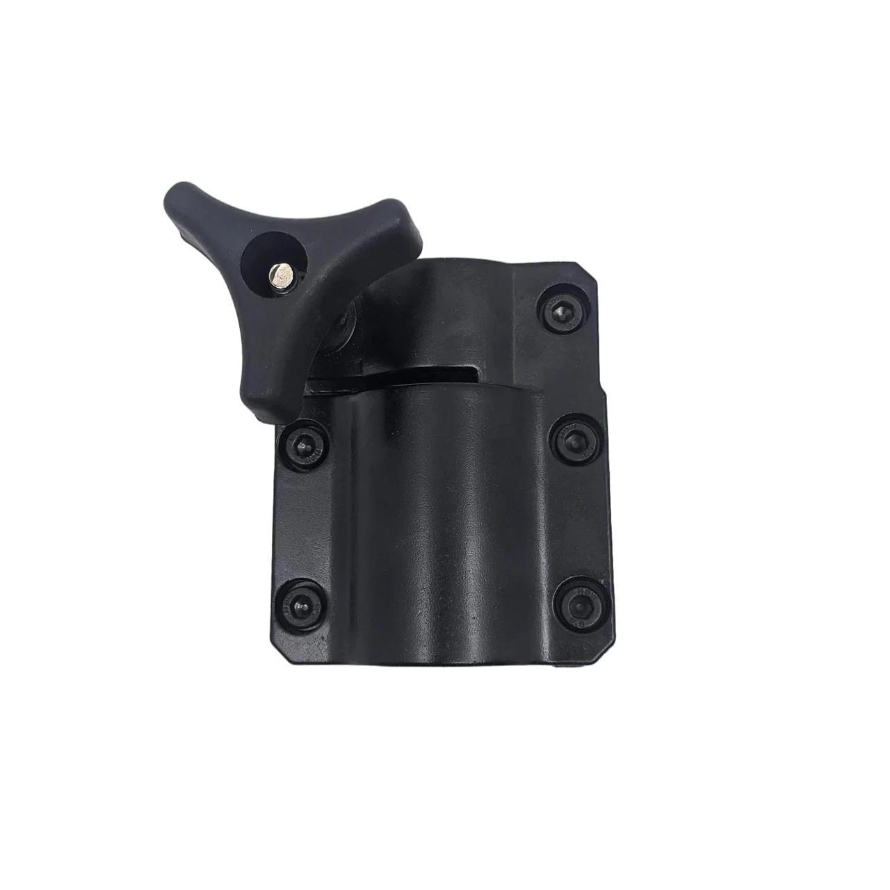 Telescopic polesaw centre clamp