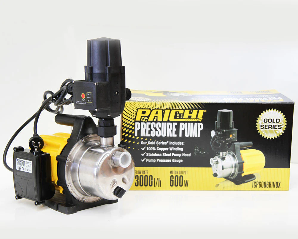 Paichi 3000i 1" High Pressure Electric Automatic Water Tank Pump - 600W/1HP - 3000L/H - Image 4